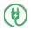 Wall Plug Pro logo – green electrical plug inside circle with lightning bolt.